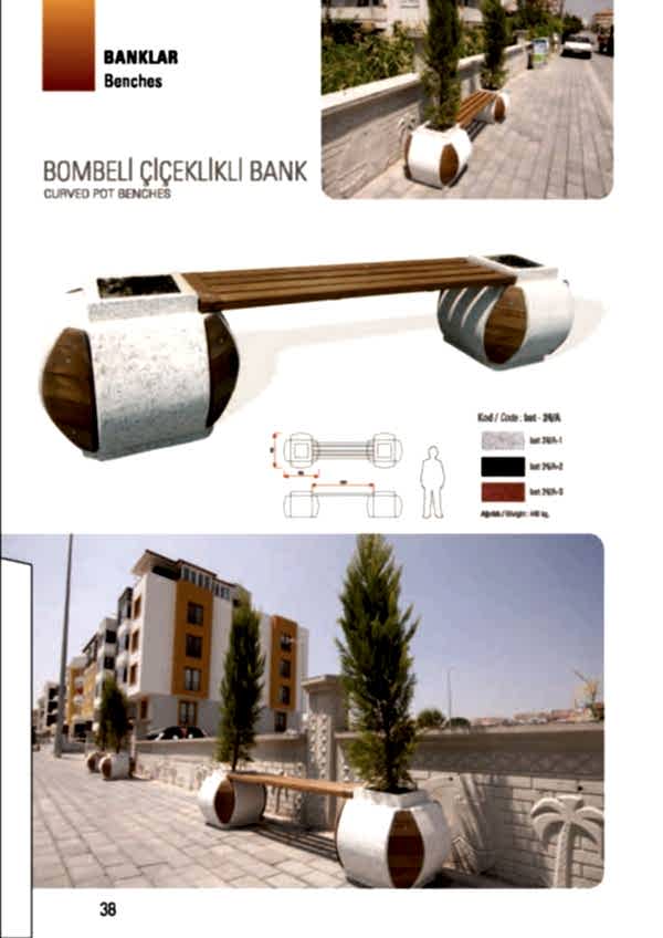 Bombeli Çiçeklikli Bank