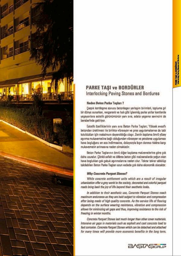 Parke Taşı Bordürler