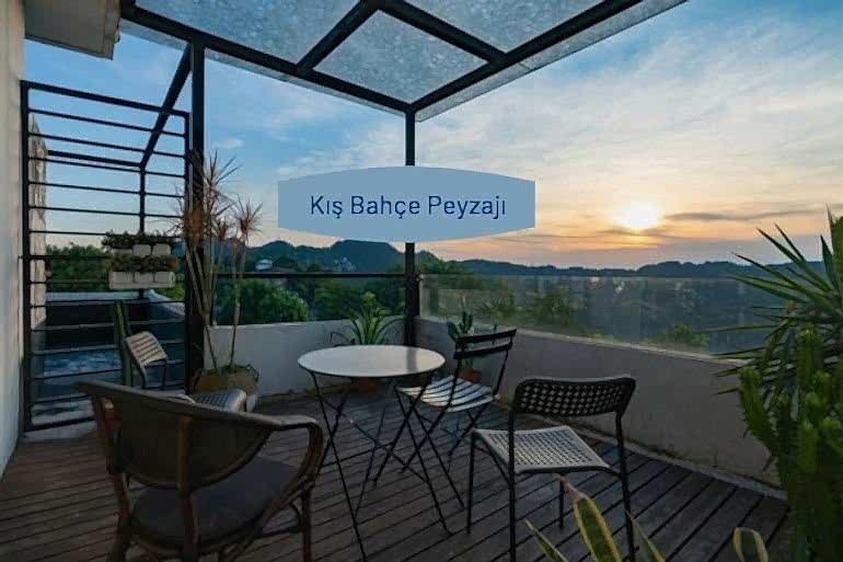 Hüznü Neşeye Çeviren Kış Bahçe Peyzajı